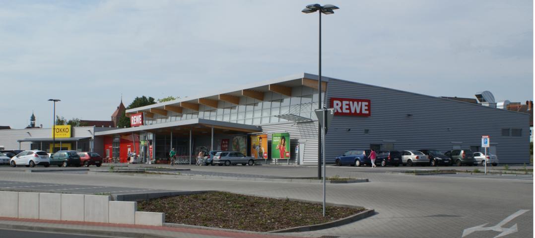 Rewe Supermarkt in Teterow